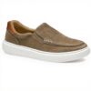 Johnston Murphy Mocassin Toe Slip-On Homme Chaussures Nubuck