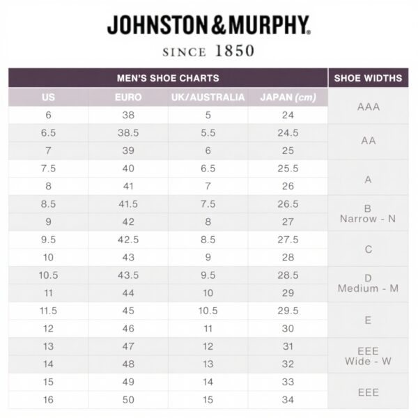 Chaussures décontractées homme cuir Johnston Murphy Anders