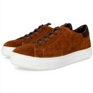 Baskets décontractées Johnston amp Murphy daim anglais lacets