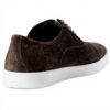 Baskets Johnston amp Murphy homme daim italien gris bout rond
