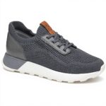 Baskets mode Johnston amp Murphy Kinnon Knit homme gris