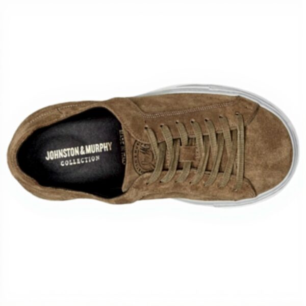 Baskets homme Johnston Murphy daim italien lacets confort