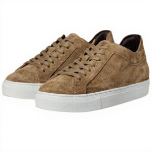 Baskets homme Johnston Murphy daim italien lacets confort