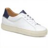 Baskets homme Johnston Murphy Jared lacets cuir blanc