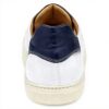 Baskets homme Johnston Murphy Jared lacets cuir blanc