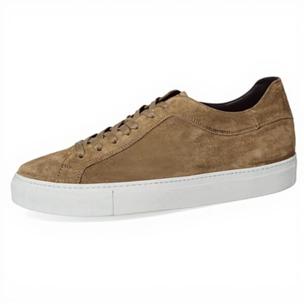 Baskets homme Johnston Murphy daim italien lacets confort