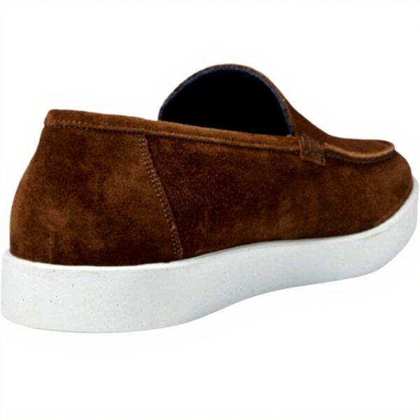 Johnston Murphy Mocassins vénitiens enfiler cuir tabatier