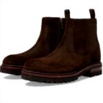 Bottines homme Johnston Murphy Dudley fermeture éclair daim