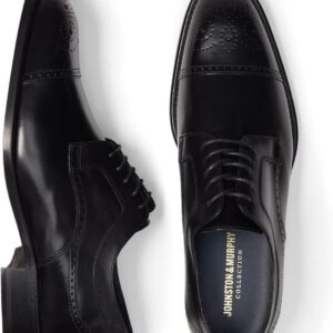 Oxford Johnston & Murphy Ellsworth Bout rond Chaussure homme-0