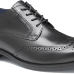 Mocassins Johnston Murphy Wingtip Homme Cuir Noir Confort-0