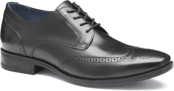 Mocassins Johnston Murphy Wingtip Homme Cuir Noir Confort-0