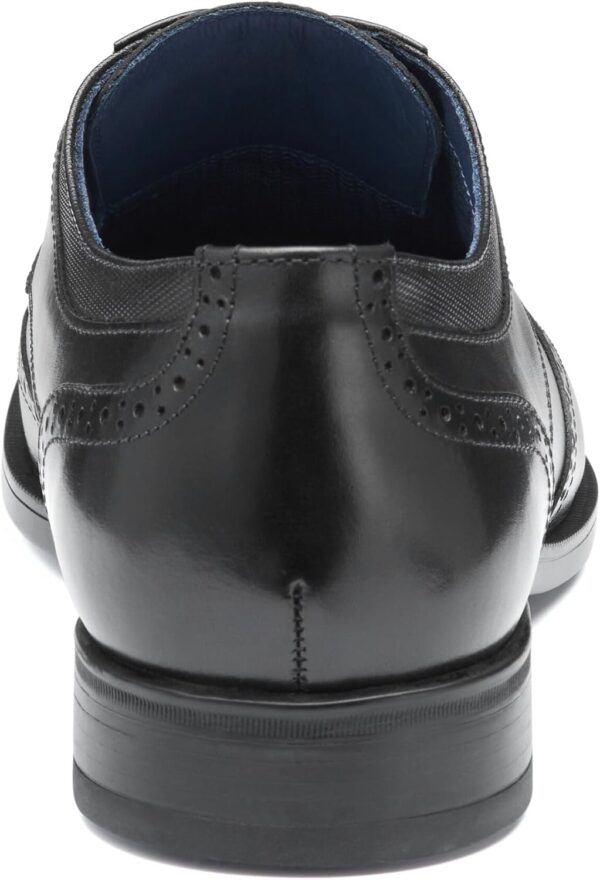 Mocassins Johnston Murphy Wingtip Homme Cuir Noir Confort-2
