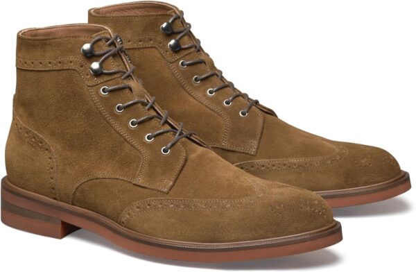 Bottes wingtip Johnston & Murphy cuir italien décontractées-3