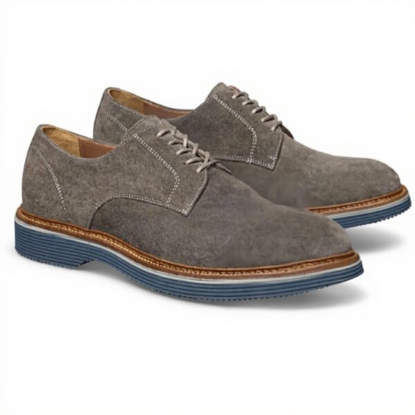 Oxford Johnston Murphy Homme Jenson Daim Italien Gris