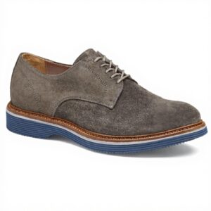 Oxford Johnston Murphy Homme Jenson Daim Italien Gris