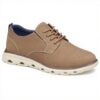 Chaussures homme bout uni cuir Johnston Murphy Jenkins taupe