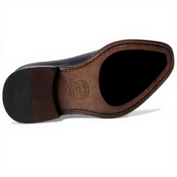 Oxford Homme Johnston amp Murphy Cuir Italien Bleu Marine