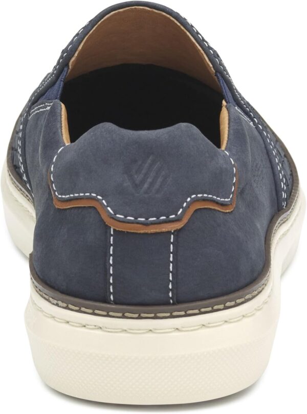 Mocassins Johnston & Murphy McGuffey 2 tissés bleu marine-2