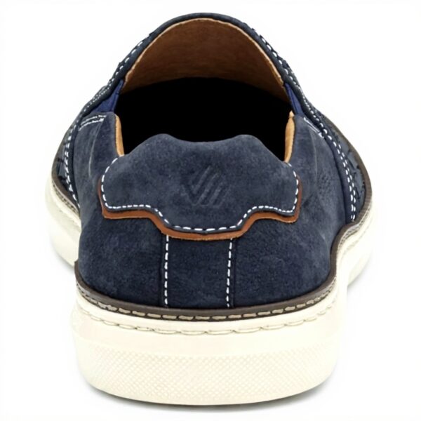 Mocassins Johnston Murphy McGuffey 2 tissés bleu marine