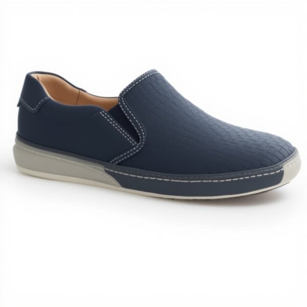 Mocassins Johnston Murphy McGuffey 2 tissés bleu marine