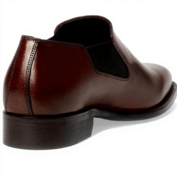 Mocassins homme Johnston Murphy cuir veau italien acajou
