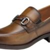 Mocassins Johnston & Murphy Hawthorn Bit Homme Cuir Havane-2