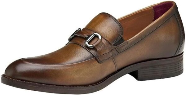 Mocassins Johnston & Murphy Hawthorn Bit Homme Cuir Havane-2