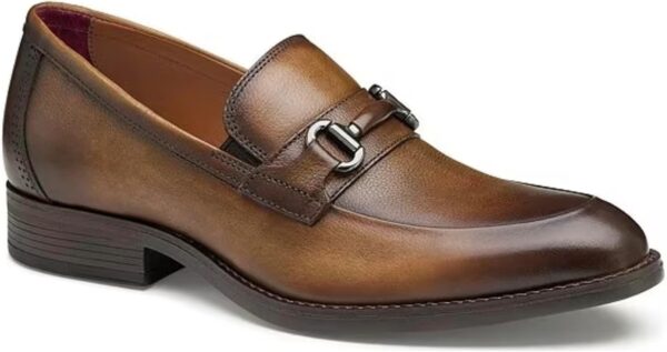 Mocassins Johnston & Murphy Hawthorn Bit Homme Cuir Havane-0