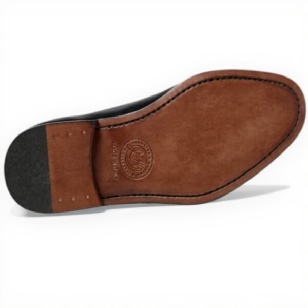 Mocassins Johnston Murphy Taylor Penny Homme Noir Cuir