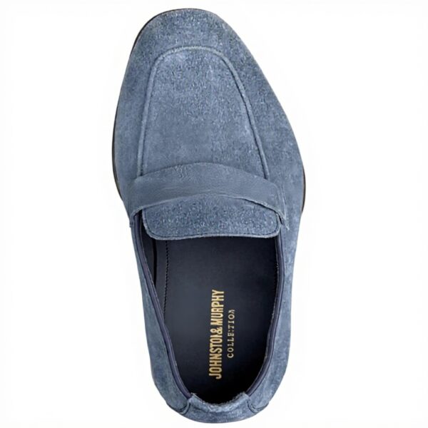 Mocassins Johnston amp Murphy Taylor Penny Daim Italien Homme