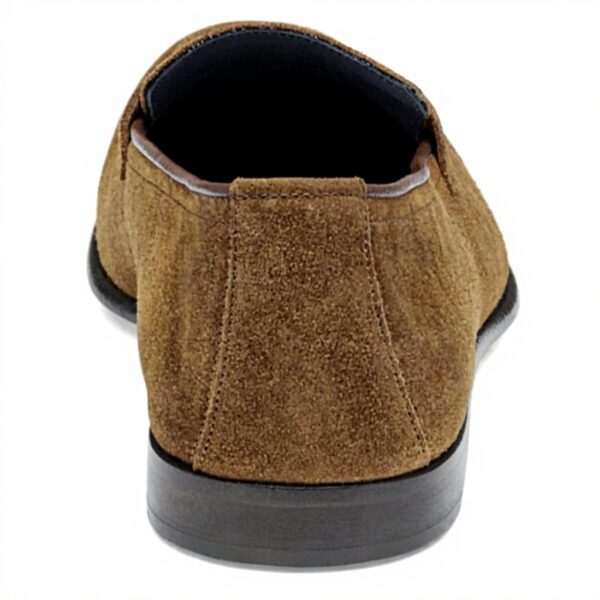 Mocassins Johnston amp Murphy Taylor Penny Snuff Suède Italien