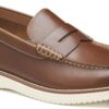 Mocassins Johnston & Murphy cuir pleine fleur homme confort-0