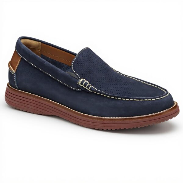 Mocassins vénitiens Johnston amp Murphy cuir nubuck confort