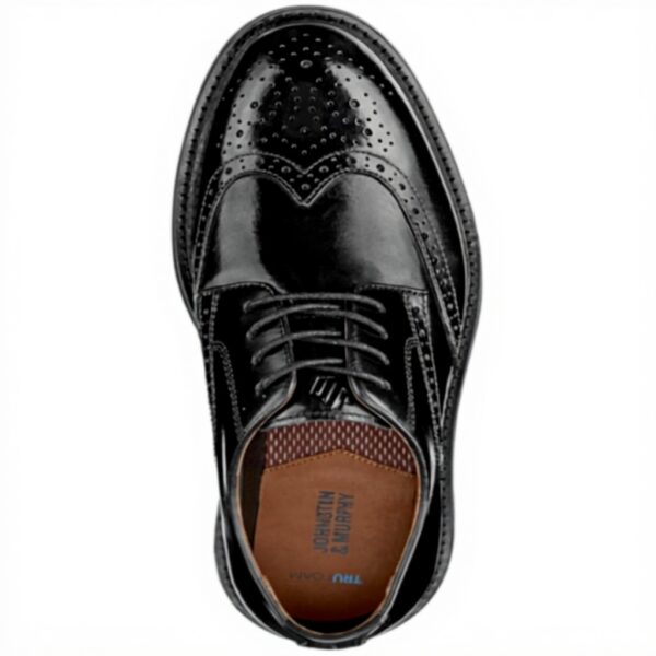 Chaussures Oxford Johnston Murphy Upton Wingtip Noir 42 EU
