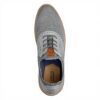 Chaussures Oxford Johnston Murphy gris nubuck confortable