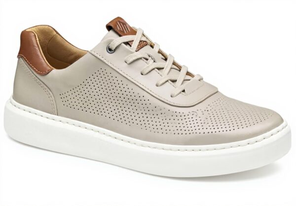 Johnston & Murphy Anders U-Throat Chaussures, beige, 42 EU