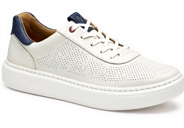 Johnston & Murphy Anders U-Throat Chaussures Homme Blanc