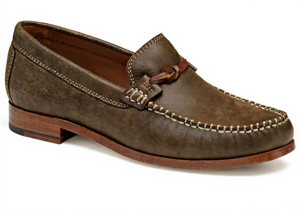 Johnston & Murphy Baldwin Mocassin Cuir Décontracté Enfiler