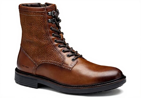 Bottes Johnston & Murphy Homme Latham Brun Cuir Veau