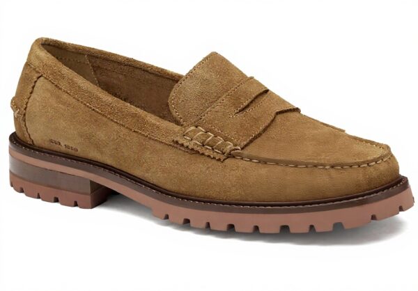 Mocassins Johnston & Murphy daim penny homme 45 EU